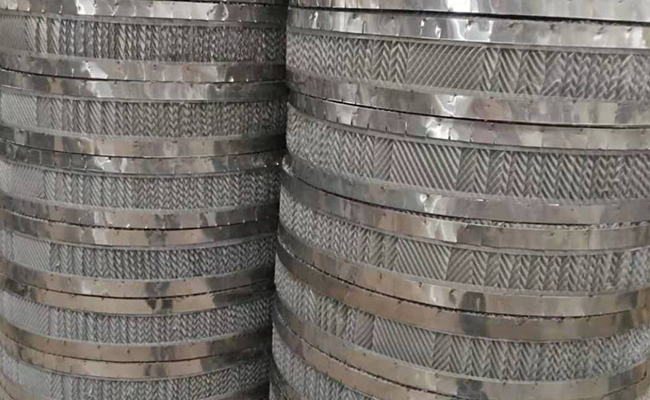 丝网波纹填料